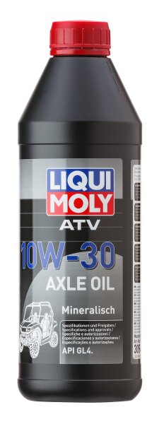 Liqui Moly ATV Axle Oil 10W-30 1 Liter Kanister API GL4 mineralisch