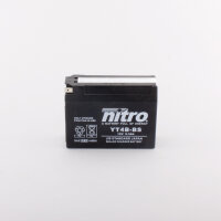 Nitro Batterie NT4B-BS (CP) mit Säurepack 12V/2,3Ah...