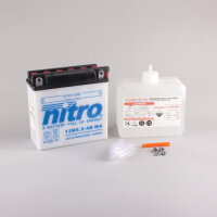 Nitro Batterie 12N5.5-4B (CP) mit Säurepack...