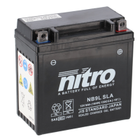 Nitro Batterie NB9L SLA (WC) Gel 12V/9Ah [135x75x139]...