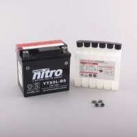 Nitro Batterie NTX5L-BS (CP) mit Säurepack 12V/4Ah...