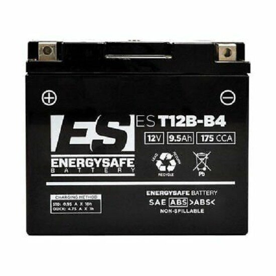 ES Energy Safe Batterie ENERGYSAFE EST12B-B4 (WC) AGM / Gel 12V/ 10AH (10 Std.) [152x70x131] CCA=175A (2 Jahre Garantie - s. Artikeltext)