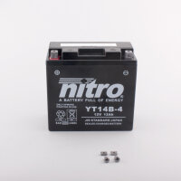 Nitro Batterie NT14B-4 SLA (WC) Gel 12V/12Ah [150x70x145] CCA=210A