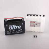 Nitro Batterie NTX15L-BS (CP) mit Säurepack 12V/13Ah...