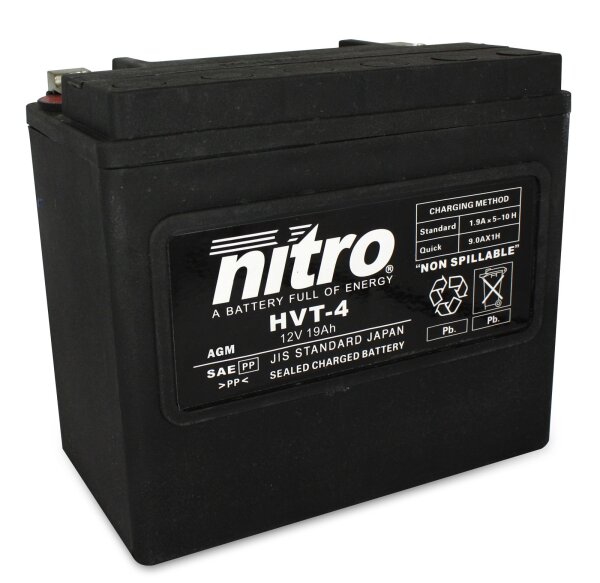 Nitro Batterie HVT 04 SLA (WC) Gel 12V/22Ah [173x98x155] CCA=325A