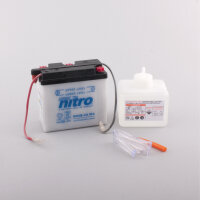 Nitro Batterie 6N4B-2A (CP) mit Säurepack 6V/4Ah...