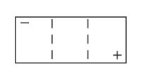 Nitro Batterie B39-6 (CP) mit Säurepack 6V/7Ah [126x48x126]