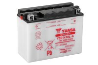 Yuasa Batterie Y50-N18L-A (CP) mit Säurepack...