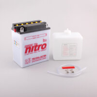 Nitro Batterie NB12AL-A2 (CP) mit Säurepack 12V/12Ah...