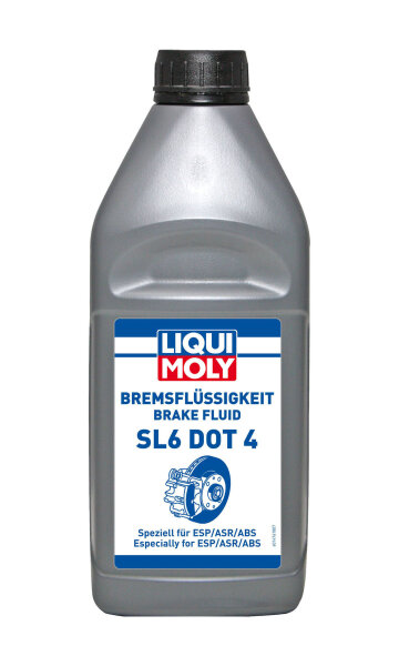 Liqui Moly Bremsflüssigkeit SL6 DOT 4 1 Liter Kanister SAE J 1703,SAE 1704