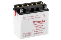 Yuasa Batterie 12N7-4A (DC) ohne Säure 12V/7AH (10...