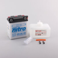 Nitro Batterie 6N6-3B-1 (CP) mit Säurepack 6V/6Ah...