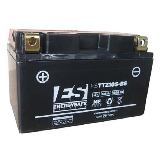 ES Energy Safe Batterie ENERGYSAFE ESTTZ10S-BS (CP) mit Säurepack 12V/8,6AH (10 Std.) [150x87x89] CCA=150A (2 Jahre Garantie - s. Artikeltext)