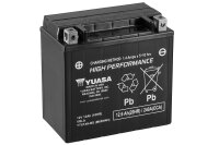 Yuasa Batterie YTX14H-BS (CP) mit Säurepack 12V/12AH...