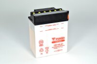 Yuasa Batterie YB14A-A1 (DC) ohne Säure 12V/14AH (10...