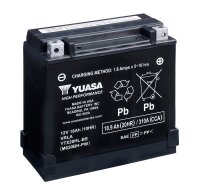 Yuasa Batterie YTX20HL-BS (CP) mit Säurepack...