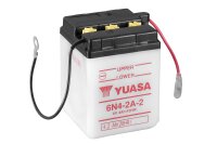 Yuasa Batterie 6N4-2A-2 (DC) ohne Säure 6V/4AH (10...