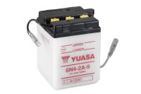 Yuasa Batterie 6N4-2A-9 (DC) ohne Säure 6V/4AH (10...