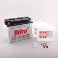 Nitro Batterie N50-N18L-A3 (CP) mit Säurepack 12V/20Ah [205x90x162] CCA=260A