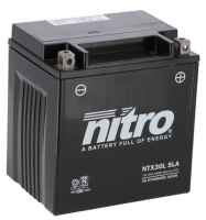 Nitro Batterie NTX30L SLA (WC) Gel 12V/32Ah [167x126x174]...