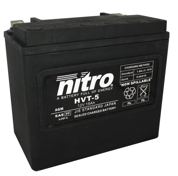 Nitro Batterie HVT 05 SLA (WC) Gel 12V/22Ah [173x98x155] CCA=325A