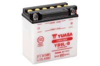 Yuasa Batterie YB9L-B (DC) ohne Säure 12V/9AH (10...