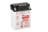 Yuasa Batterie YB12C-A (DC) ohne Säure 12V/12AH (10...