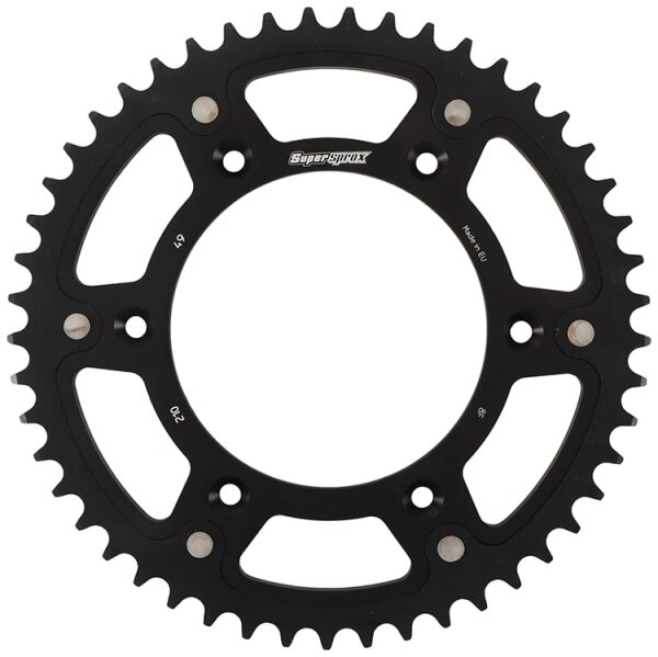 Supersprox Stealth-Kettenrad 520 - 49Z (schwarz) RST-210:49-BLK|ID 125,0 LK 153,0 6-Loch