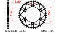 DC AFAM SLK Stahl-Kettenrad 520 - 47Z (Schwarz)...