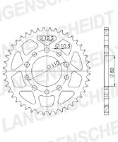 Supersprox Stealth-Kettenrad 525 - 42Z (gold) RST-1332:42-GLD|ID 80,0 LK 110,0 5-Loch/5-Loch