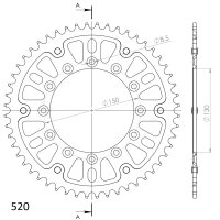 Supersprox Stealth-Kettenrad 520 - 51Z (gold)...