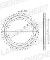 Supersprox Stealth-Kettenrad 530 - 43Z (gold) RST-1340:43-GLD|ID 154,0 LK 176,0 6-Loch/6-Loch