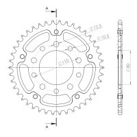 Supersprox Stealth-Kettenrad 530 - 41Z (gold)...