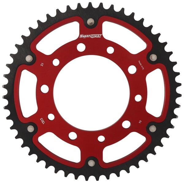 Supersprox Stealth-Kettenrad 520 - 51Z (rot) RST-1303:51-RED|ID 112,0 LK 138,0 5-Loch/5-Loch