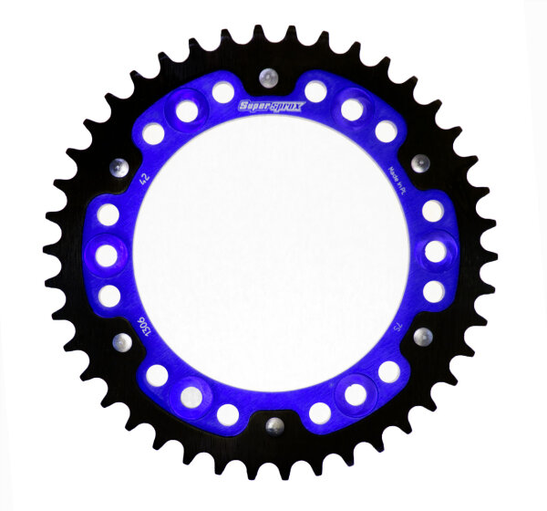 Supersprox Stealth-Kettenrad 530 - 42Z (blau) RST-1306:42-BLU|ID 134,0 LK 160,0 6-Loch