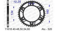 DC AFAM Alu-Kettenrad 520 - 42Z (Gun Metal) 11618-42 | ID...