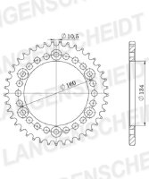 Supersprox Alu-Kettenrad 520 - 49Z (silber) ID 134,0 LK...