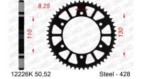 DC AFAM MX Stahl-Kettenrad 428 - 50Z (Schwarz) 12226K-50|...