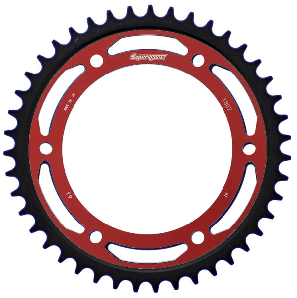 Supersprox Edge-Disc 525 - 43Z (rot) ACD-1307:43-RED|ID 134,0 LK 160,0 6-Loch