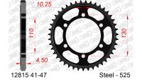 DC AFAM Stahl-Kettenrad 525 - 41Z (Schwarz) 12815-41| ID...