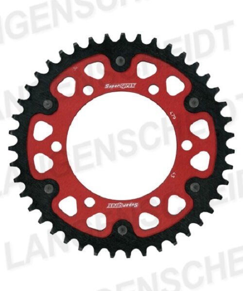 Supersprox Stealth-Kettenrad 530 - 41Z (rot) RST-479:41-RED|ID 110,0 LK 130,0 6-Loch