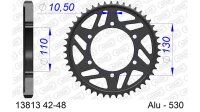 DC AFAM Alu-Kettenrad 530 - 45Z (Gun Metal) 13813-45 | ID...