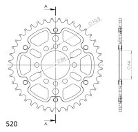 Supersprox Stealth-Kettenrad 520 - 41Z (gold)...