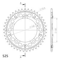 Supersprox Stealth-Kettenrad 525 - 41Z (blau)...