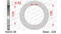 DC AFAM Stahl-Kettenrad 428 - 48Z (Silber) 16203-48| ID...