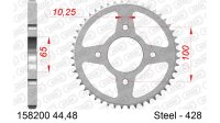 DC AFAM Stahl-Kettenrad 428 - 44Z (Silber) 158200-44| ID...