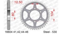 DC AFAM Stahl-Kettenrad 530 - 41Z (Silber) 16604-41| ID...