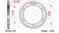 DC AFAM Stahl-Kettenrad 428 - 50Z (Silber) 16203-50| ID...