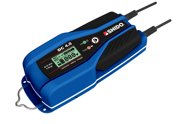 Shido Batterieladegerät DC 4.0 EU 7-/8-stufig 12V 4.0A