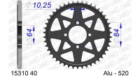 DC AFAM Alu-Kettenrad 520 - 40Z (Gun Metal) 15310-40 | ID...